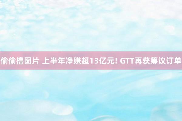 偷偷撸图片 上半年净赚超13亿元! GTT再获筹议订单